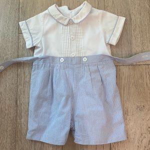 Florence Eiseman Boys Seersucker Suit 24 mos